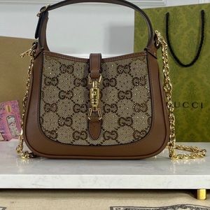 Gucci Jackie mini crystal
